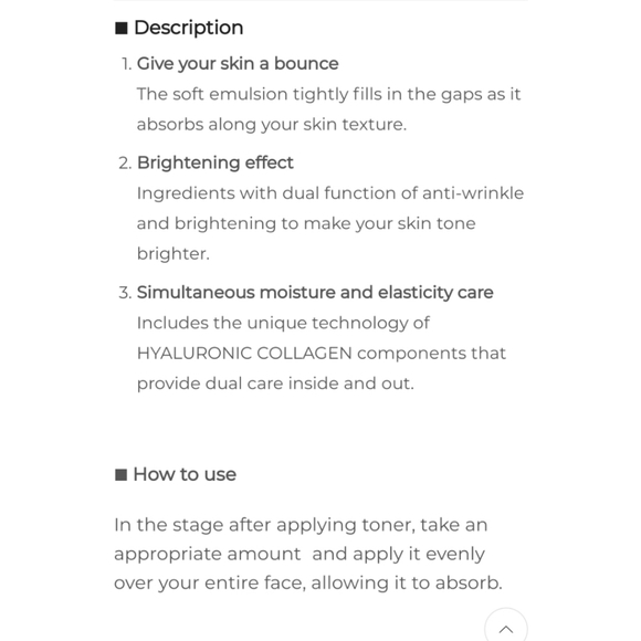 Mizon Collagen Power Lifting Toner - NEW - Picture 9 of 10